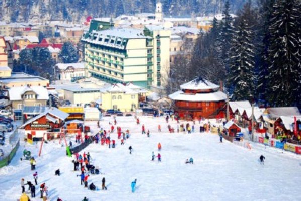 Un constănţean s-a accidentat la schi, în Vatra Dornei